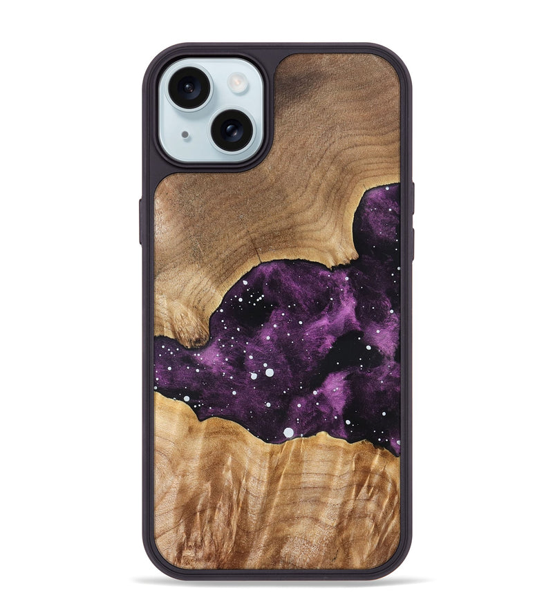 iPhone 15 Plus Wood Phone Case - Veer (Cosmos, 823890)