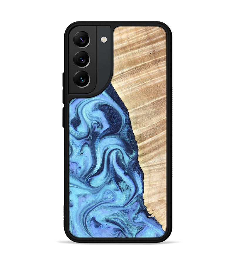 Galaxy S22 Plus Wood Phone Case - Winnie (Blue, 823893)