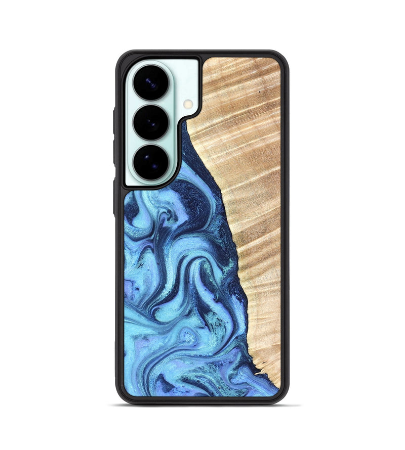 Galaxy S26 Wood Phone Case - Winnie (Blue, 823893)