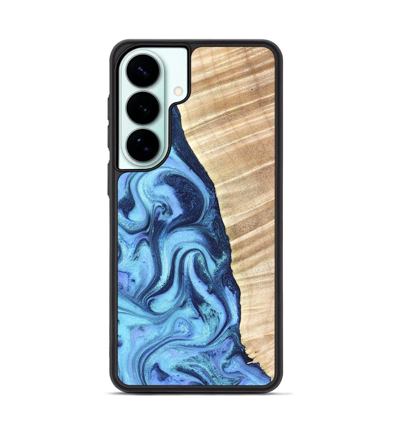 Galaxy S26 Plus Wood Phone Case - Winnie (Blue, 823893)