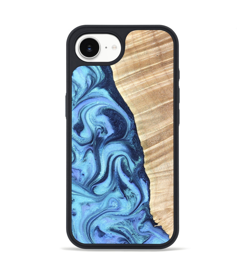 iPhone 17e Wood Phone Case - Winnie (Blue, 823893)