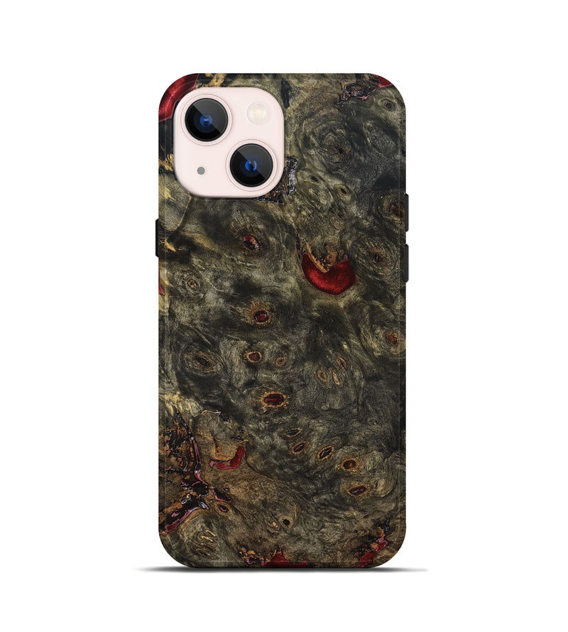 iPhone 13 mini Wood Live Edge Phone Case - Trish (Solid Wood, 823895)