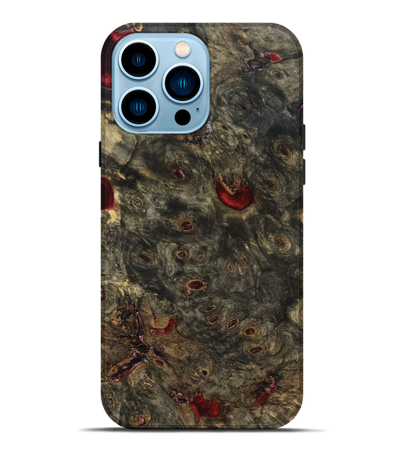 iPhone 14 Pro Max Wood Live Edge Phone Case - Trish (Solid Wood, 823895)