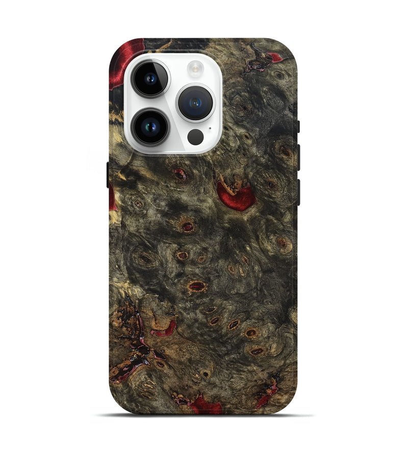 iPhone 15 Pro Wood Live Edge Phone Case - Trish (Solid Wood, 823895)