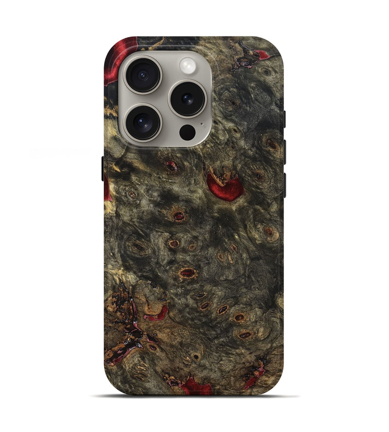 iPhone 16 Pro Wood Live Edge Phone Case - Trish (Solid Wood, 823895)