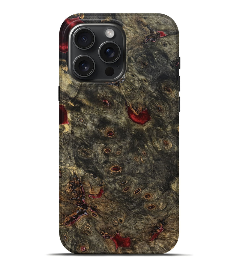 iPhone 16 Pro Max Wood Live Edge Phone Case - Trish (Solid Wood, 823895)