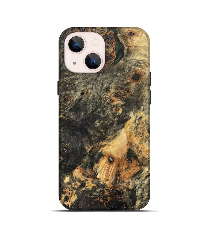 iPhone 13 mini Wood Live Edge Phone Case - Geri (Solid Wood, 823896)
