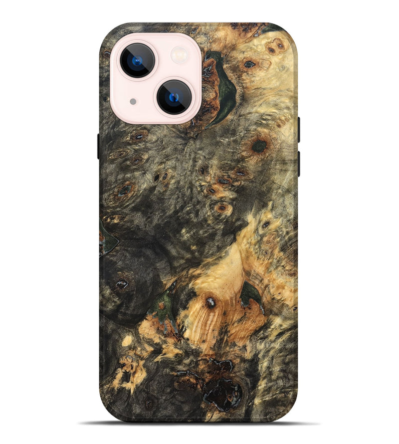 iPhone 14 Plus Wood Live Edge Phone Case - Geri (Solid Wood, 823896)