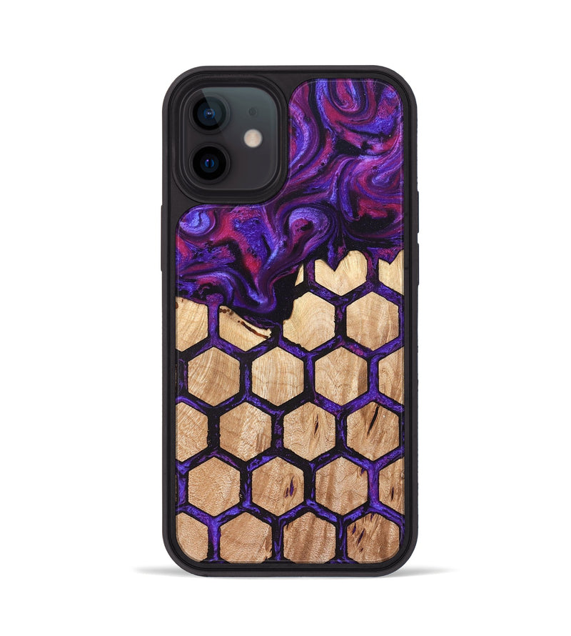 iPhone 12 Wood Phone Case - Morgan (Pattern, 823920)