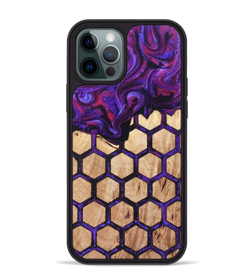 iPhone 12 Pro Max Wood Phone Case - Morgan (Pattern, 823920)