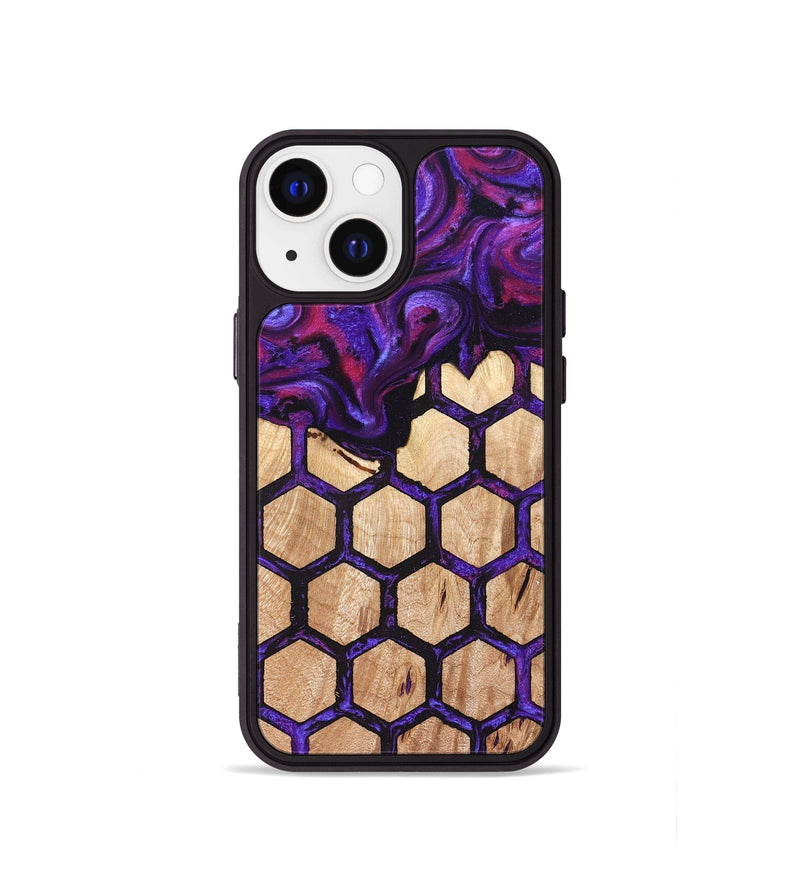 iPhone 13 mini Wood Phone Case - Morgan (Pattern, 823920)