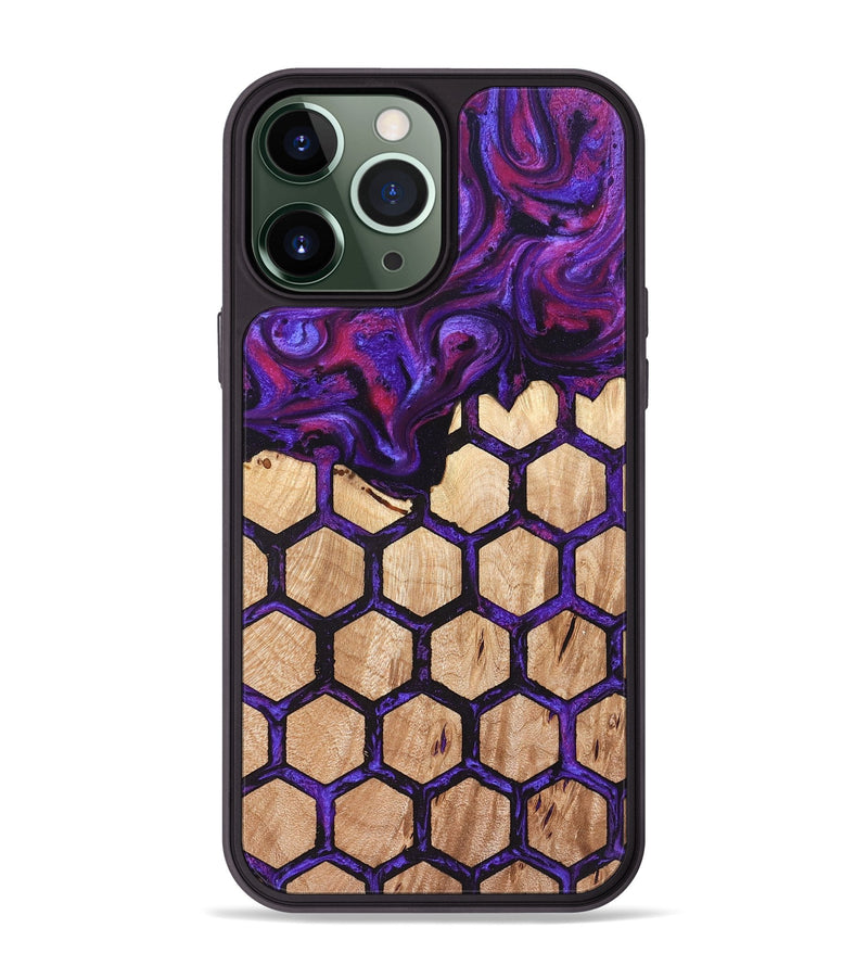 iPhone 13 Pro Max Wood Phone Case - Morgan (Pattern, 823920)