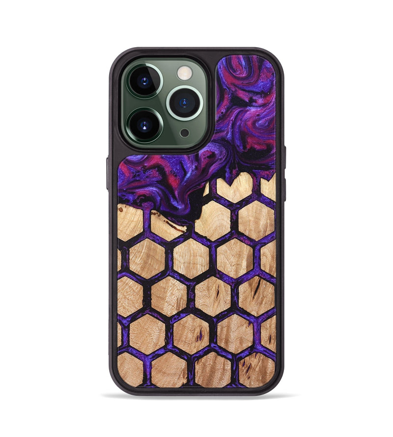 iPhone 13 Pro Wood Phone Case - Morgan (Pattern, 823920)