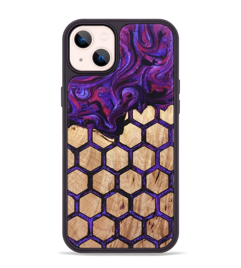 iPhone 14 Plus Wood Phone Case - Morgan (Pattern, 823920)