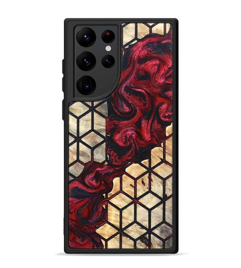 Galaxy S22 Ultra Wood Phone Case - Davis (Pattern, 823921)