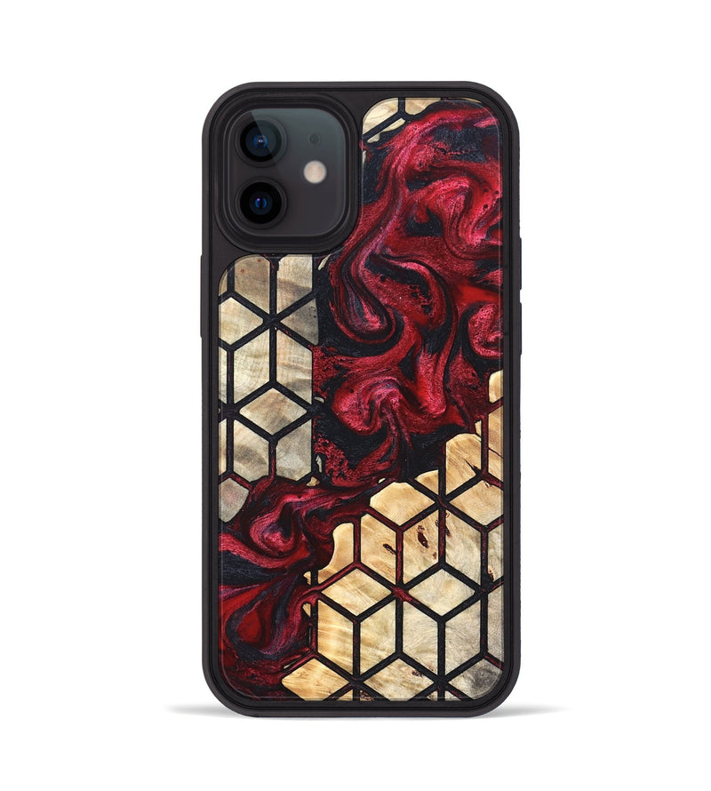 iPhone 12 Wood Phone Case - Davis (Pattern, 823921)
