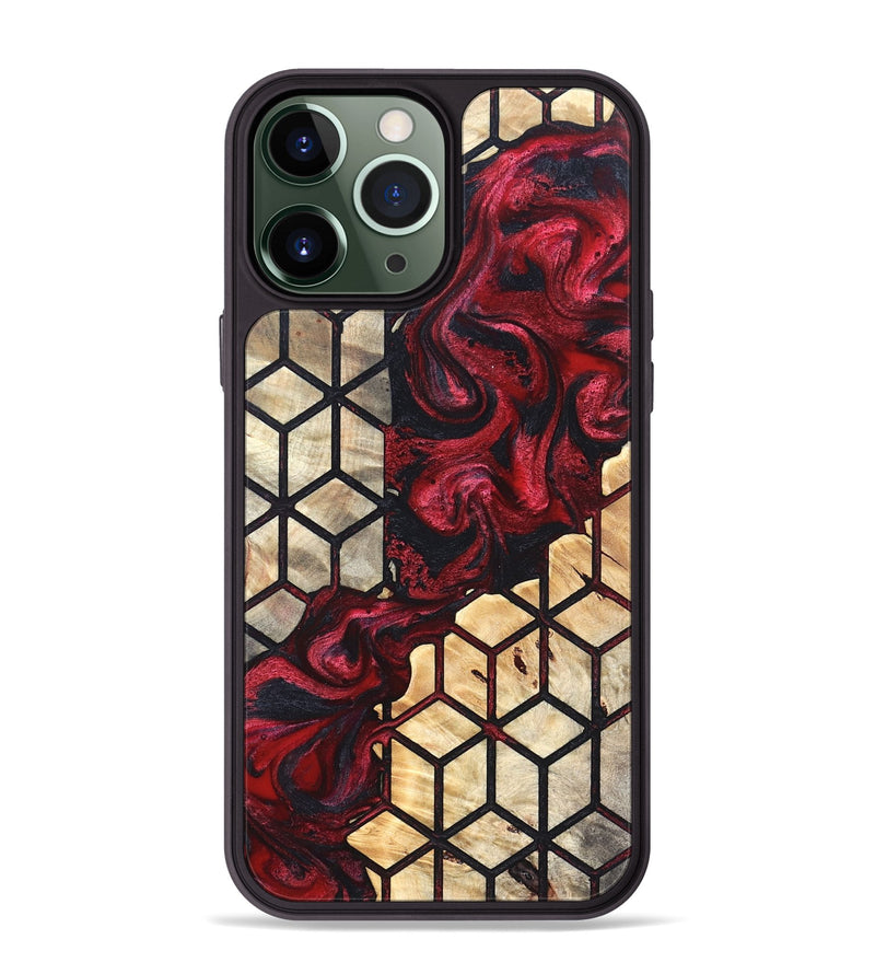 iPhone 13 Pro Max Wood Phone Case - Davis (Pattern, 823921)