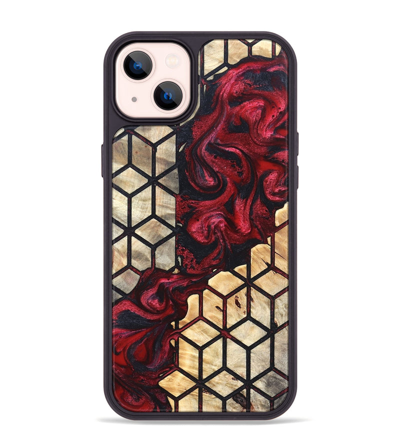 iPhone 14 Plus Wood Phone Case - Davis (Pattern, 823921)