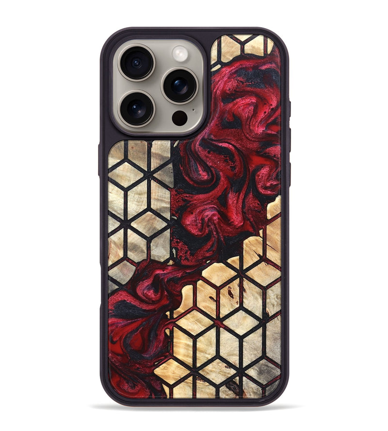 iPhone 16 Pro Max Wood Phone Case - Davis (Pattern, 823921)