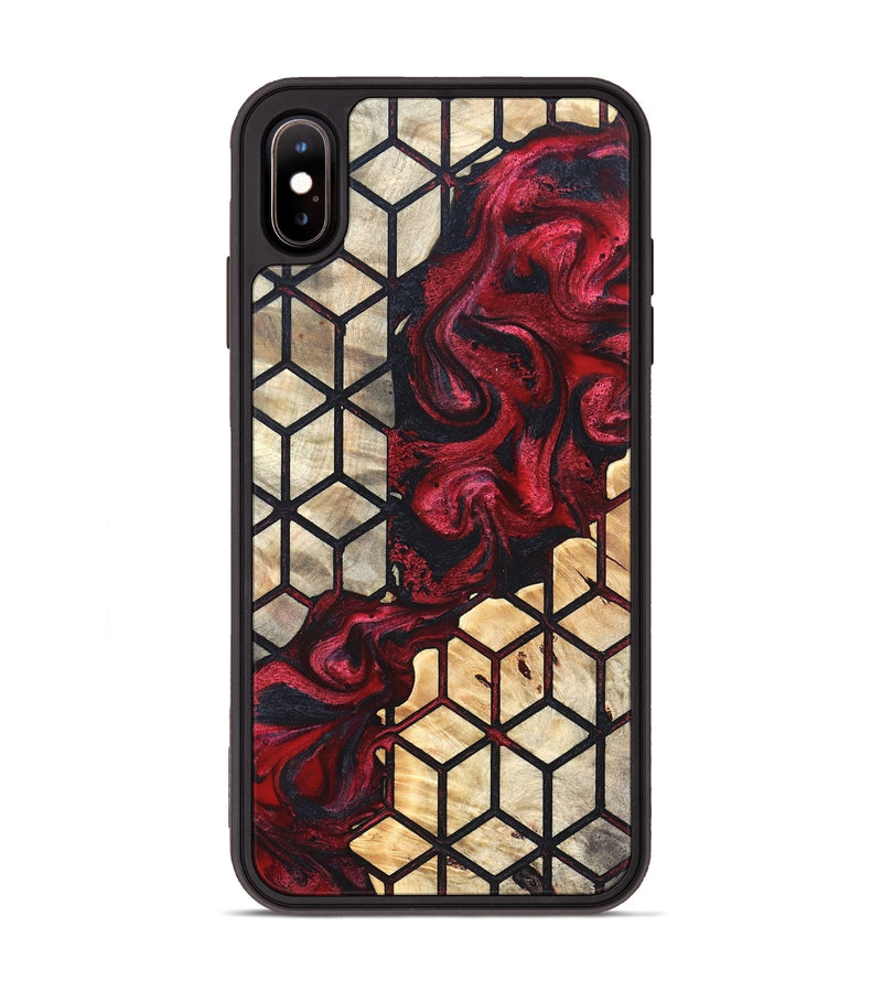 iPhone Xs Max Wood Phone Case - Davis (Pattern, 823921)