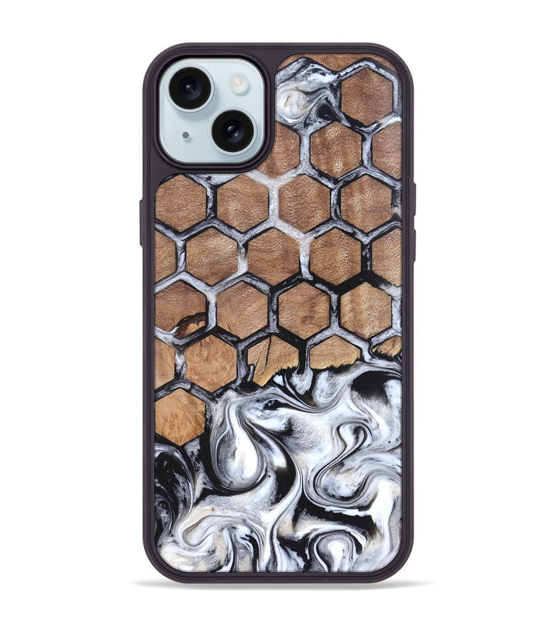 iPhone 15 Plus Wood Phone Case - Kody (Pattern, 823922)