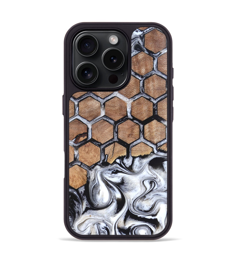iPhone 16 Pro Wood Phone Case - Kody (Pattern, 823922)