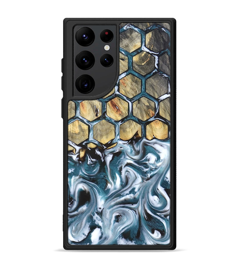Galaxy S22 Ultra Wood Phone Case - Tennie (Pattern, 823924)