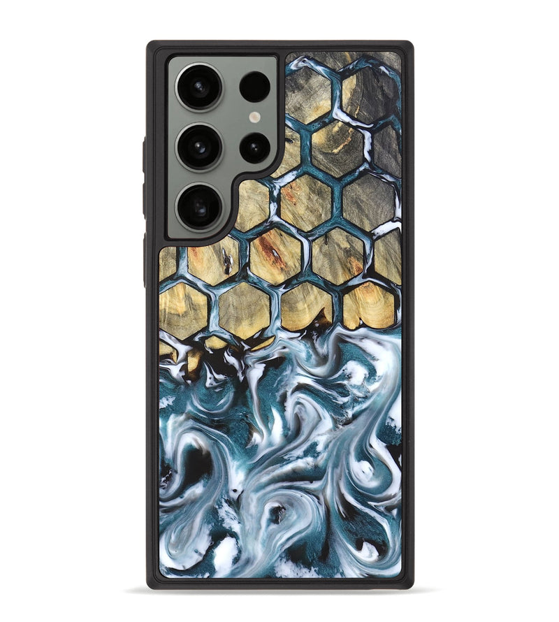 Galaxy S23 Ultra Wood Phone Case - Tennie (Pattern, 823924)