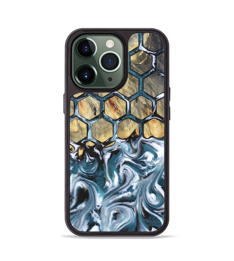 iPhone 13 Pro Wood Phone Case - Tennie (Pattern, 823924)
