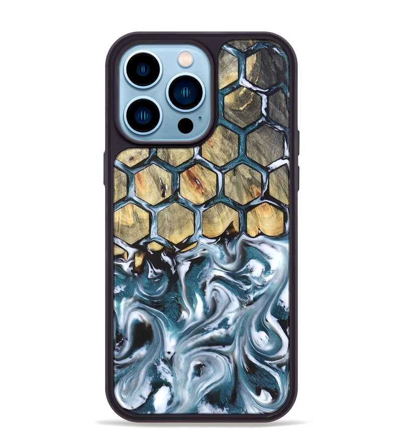 iPhone 14 Pro Max Wood Phone Case - Tennie (Pattern, 823924)