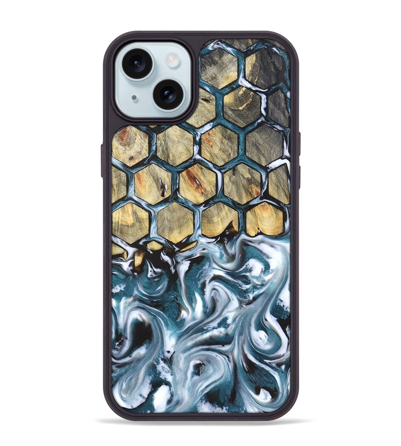 iPhone 15 Plus Wood Phone Case - Tennie (Pattern, 823924)