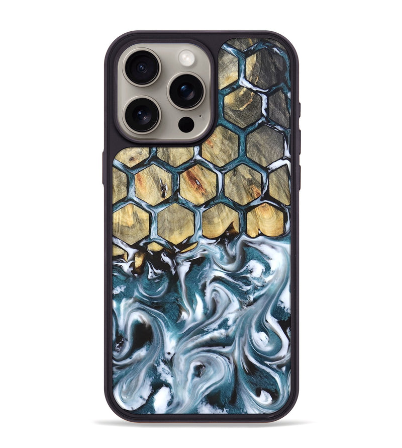iPhone 15 Pro Max Wood Phone Case - Tennie (Pattern, 823924)