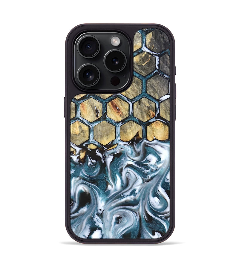 iPhone 15 Pro Wood Phone Case - Tennie (Pattern, 823924)