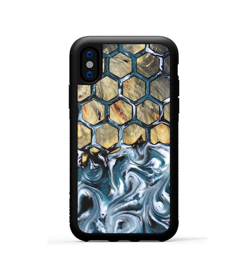iPhone Xs Wood Phone Case - Tennie (Pattern, 823924)