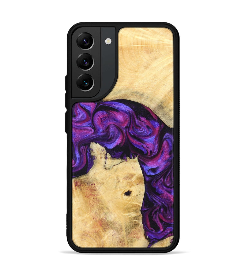 Galaxy S22 Plus Wood Phone Case - Kari (Purple, 823925)
