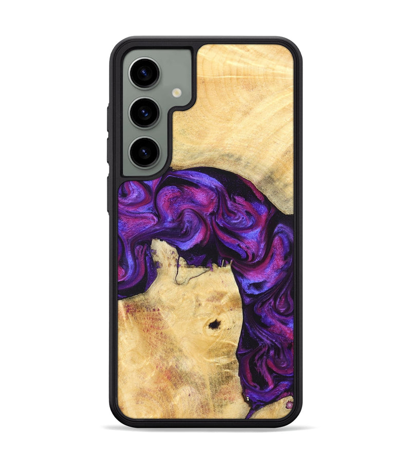 Galaxy S24 Plus Wood Phone Case - Kari (Purple, 823925)