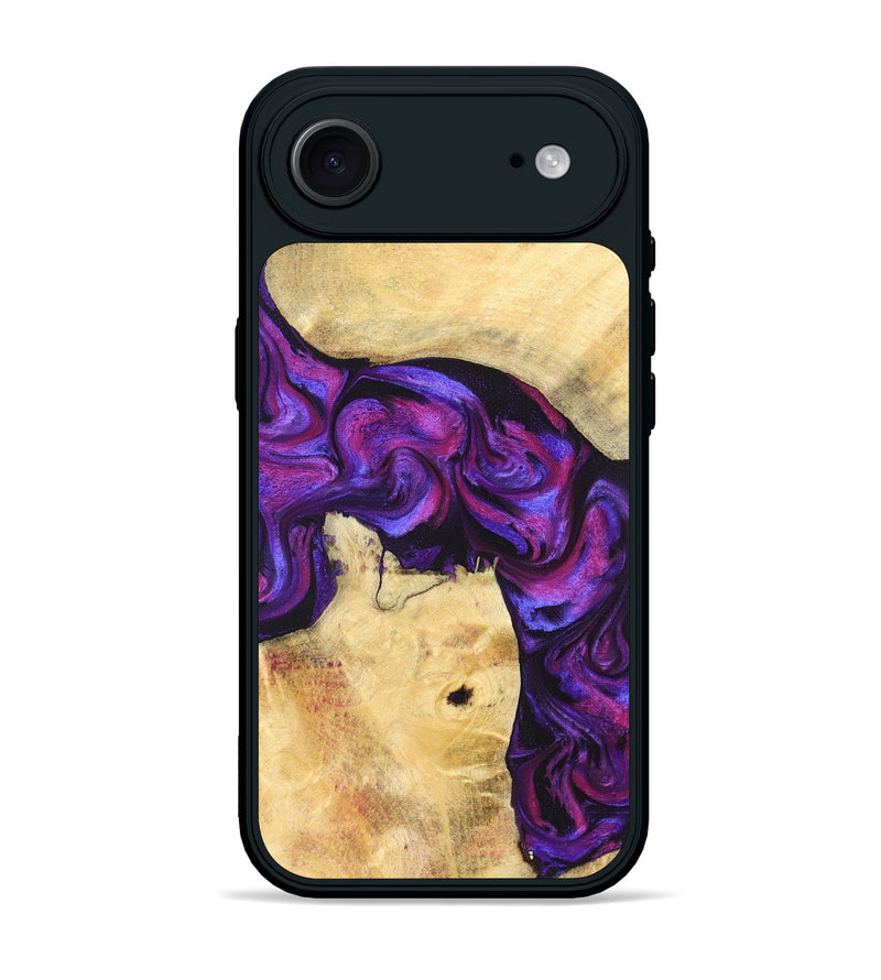 iPhone 17 Air Wood Phone Case - Kari (Purple, 823925)