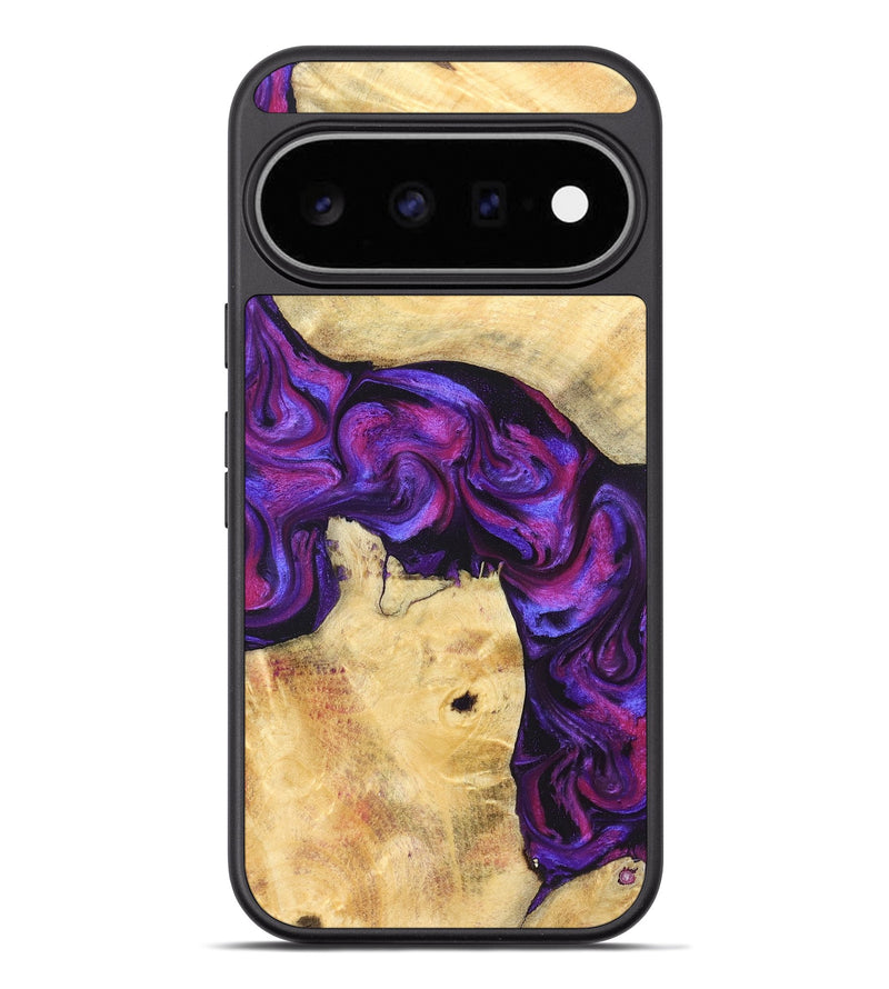 Pixel 11 Pro XL Wood Phone Case - Kari (Purple, 823925)