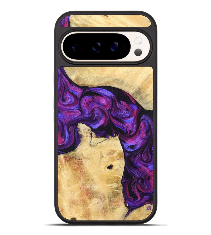 Pixel 9 Pro XL Wood Phone Case - Kari (Purple, 823925)