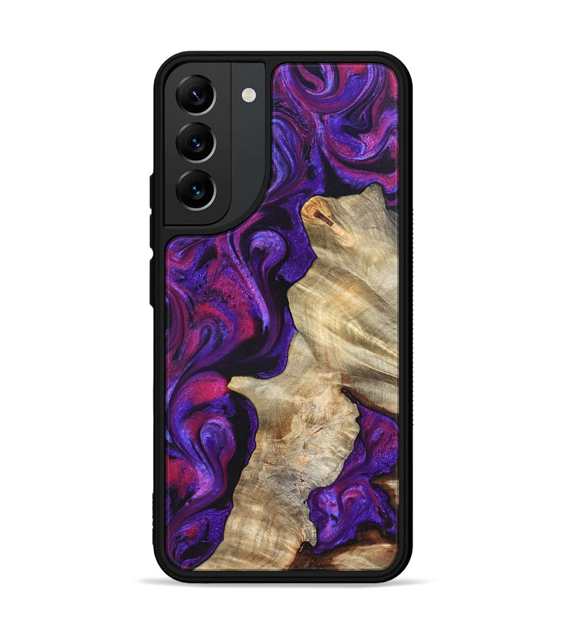 Galaxy S22 Plus Wood Phone Case - Valery (Purple, 823927)
