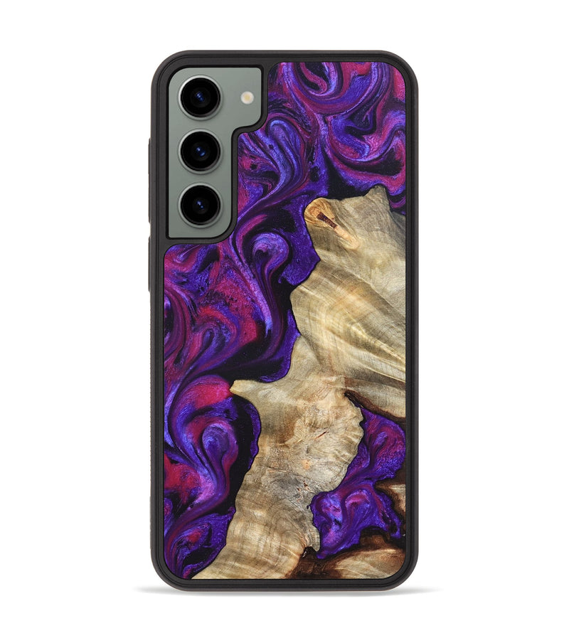 Galaxy S23 Plus Wood Phone Case - Valery (Purple, 823927)