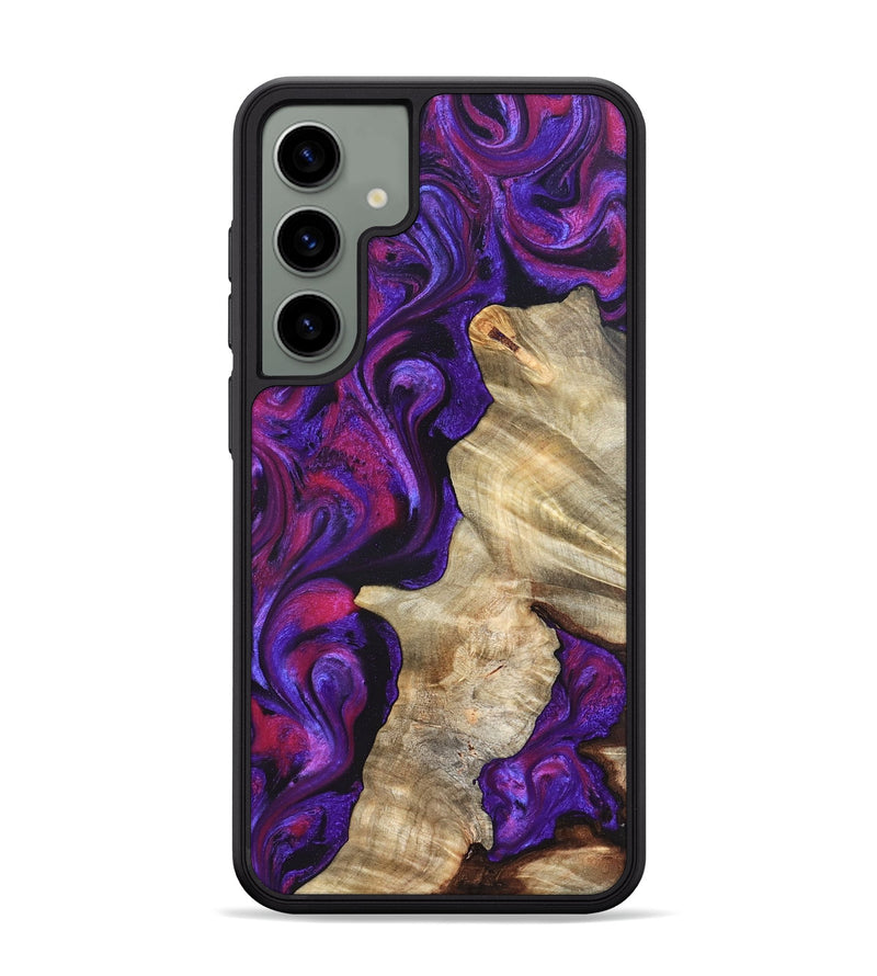 Galaxy S24 Plus Wood Phone Case - Valery (Purple, 823927)