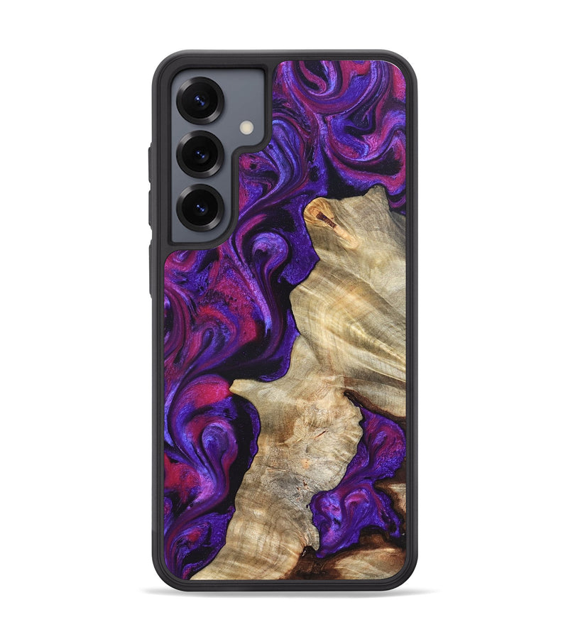 Galaxy S25 Plus Wood Phone Case - Valery (Purple, 823927)