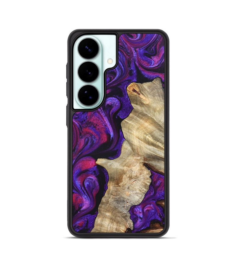 Galaxy S26 Wood Phone Case - Valery (Purple, 823927)