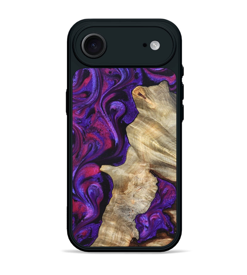 iPhone 17 Air Wood Phone Case - Valery (Purple, 823927)
