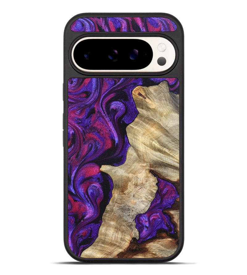Pixel 9 Pro XL Wood Phone Case - Valery (Purple, 823927)