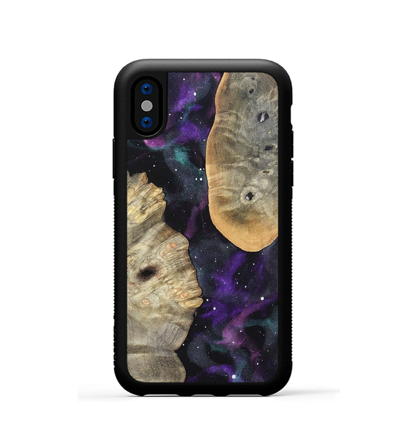 iPhone Xs Wood Phone Case - Lotta (Cosmos, 823933)