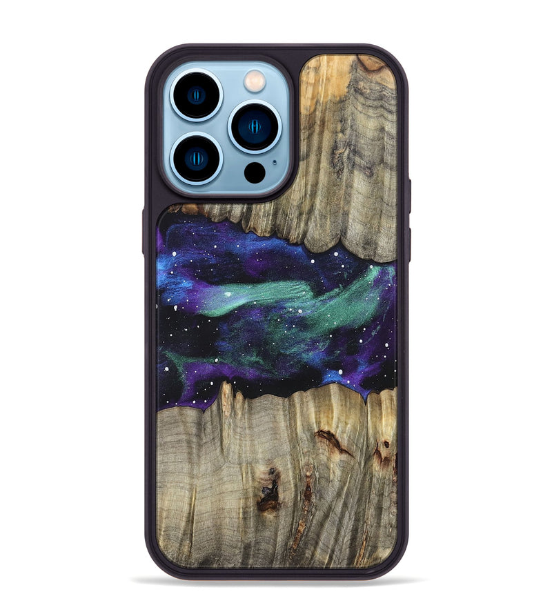 iPhone 14 Pro Max Wood Phone Case - Amoura (Cosmos, 823936)