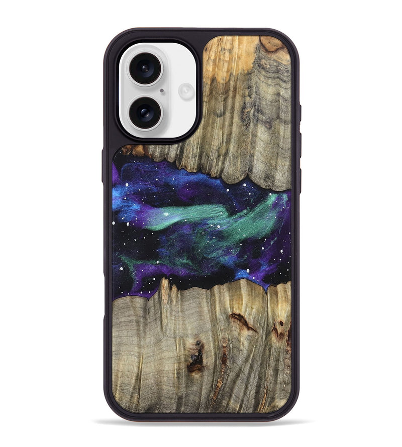 iPhone 16 Plus Wood Phone Case - Amoura (Cosmos, 823936)