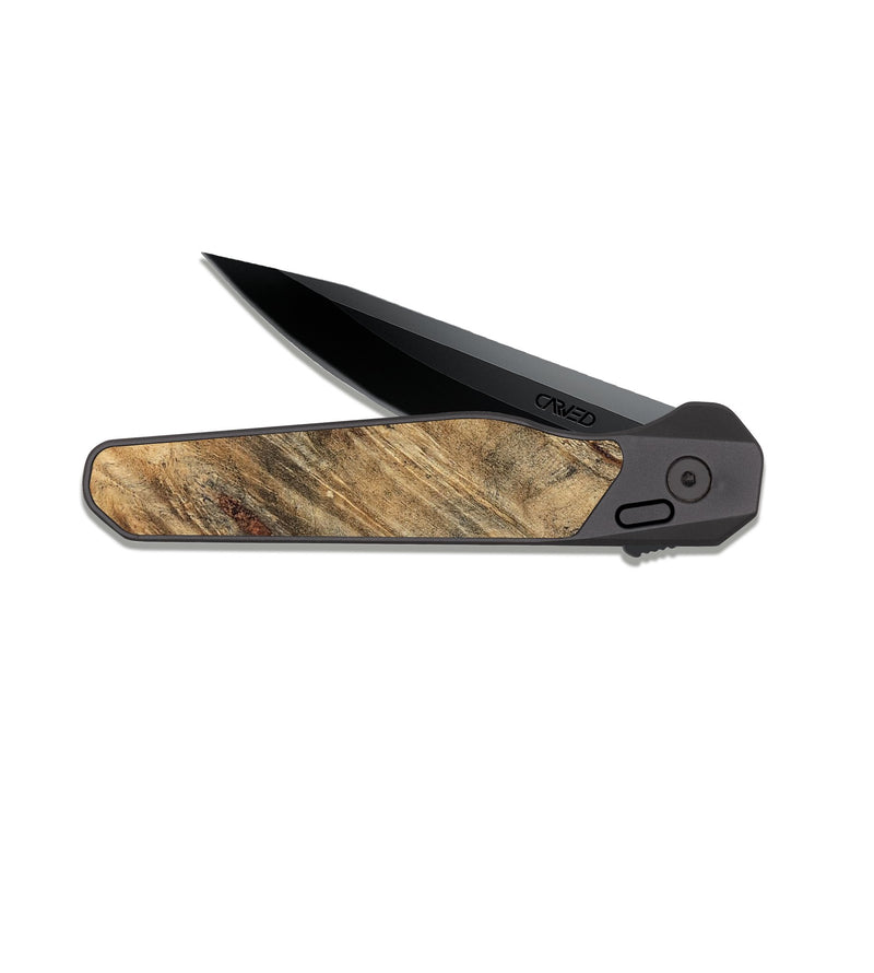 EDC Dark Slate Wood Pocket Knife - Malani (Cosmos, 823938)